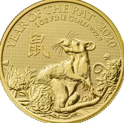 Lunar UK - Maus - 1 Unze Gold 2020