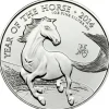 Lunar UK - Pferd - 1 Oz Silber 2014*