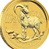 Lunar 2 - Ziege - 1/10 Unze Gold 2015