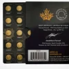 Maple Gram 25 x 1 Gramm Gold 2026 (Maple Leaf)