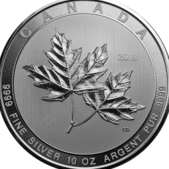 Maple Leaf - Magnificent - 10 Unzen Silber 2018*