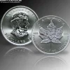 Maple Leaf 1 Oz Silber B-Ware verschiedene Jahrgänge,*