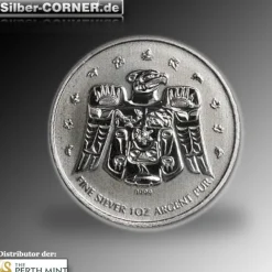 Maple Leaf - Totem - 1 Unze Silber 2009*