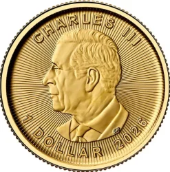 Maple Leaf 1/20 Unze Gold 2026