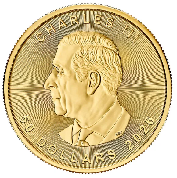 Maple Leaf 1 Unze Goldmünze 2026