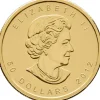 Maple Leaf 1 Unze Gold verschiedene Jahrgänge