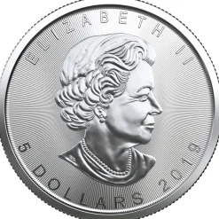 Maple Leaf 1 Unze Silber Incuse 2019*