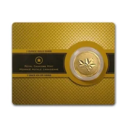Maple Leaf - 5x9 - 1 Oz Gold 2008 - Blister