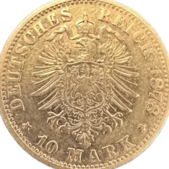 10 Mark Ludwig II Goldmünze J.196