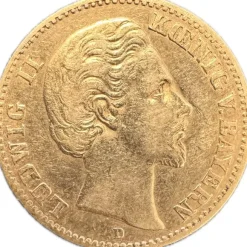 10 Mark Ludwig II Goldmünze J.193
