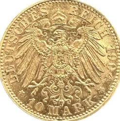 10 Mark Otto König v. Bayern Gold verschiedene Jahrgänge