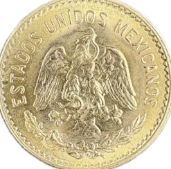 Mexiko 5 Pesos - Hidalgo - Goldmünze Centenario