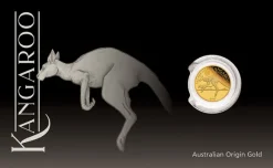 Mini Roo 0,5 Gramm Goldmünze 2026 - Blister