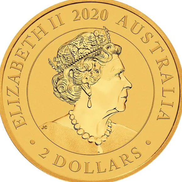 Mini Roo - Känguru - 0,5 Gramm Gold 2020 im Blister