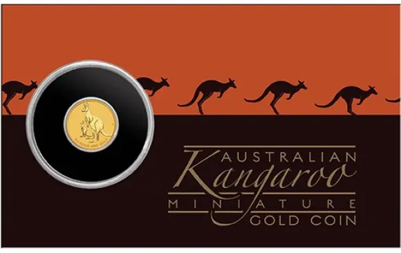 Mini Roo - Känguru - 0,5 Gramm Gold 2020 im Blister
