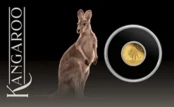 Mini Roo - Känguru - 0,5 Gramm Gold 2022 im Blister