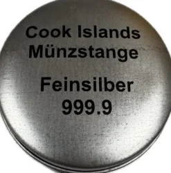 Münzstange Heimerle + Meule 1 KG Silber B-WARE*
