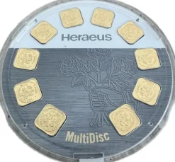 Multidisc 10 x 1 Gramm Heraeus