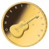 Musikinstrumente - Konzertgitarre - 50 Euro Gold 2022 + Box + COA