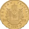 Napoleon III 20 Francs Goldmünze verschiedene Jahrgänge