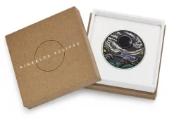 Ningaloo Eclipse - Sonnenfinsternis - 2 Oz Silber Antik + Box + COA