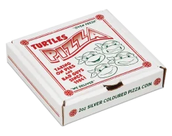 Ninja Turtles 2025 2 Oz Silber Proof Col. Pizza Coin