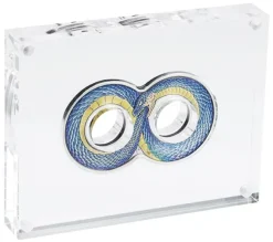 Ouroboros Infinity - Figure Eight - 2 Oz Silber Antik +Box +COA*