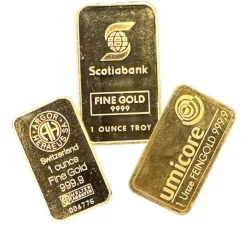 1 Oz Goldbarren- LBMA zertifiziert - gebraucht