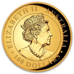 1 Oz Gold High Relief Känguru 2019