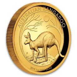 1 Oz Gold High Relief Känguru 2019