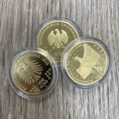 1/2 Oz Goldmünze 100 Euro verschiedene Jahrgänge
