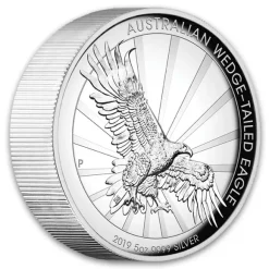 5 Oz High Relief Wedge Tailed Eagle 2019*