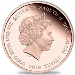 2 Oz Rose Gold Barbie 60th Anniv. 2019
