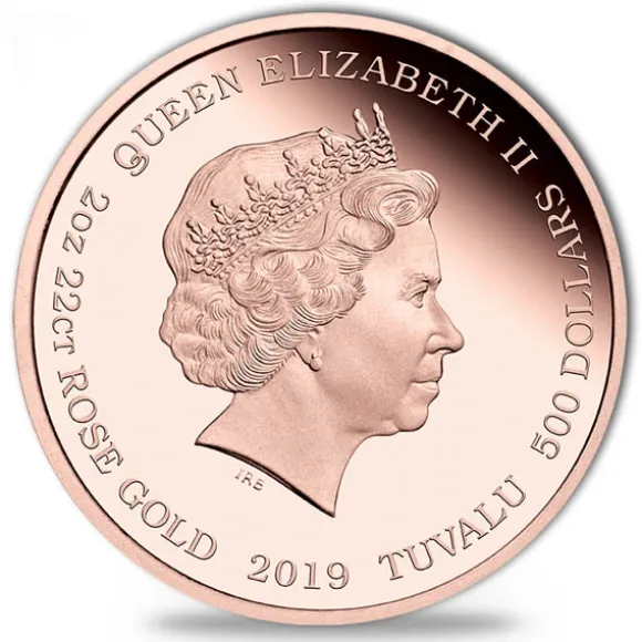 2 Oz Rose Gold Barbie 60th Anniv. 2019