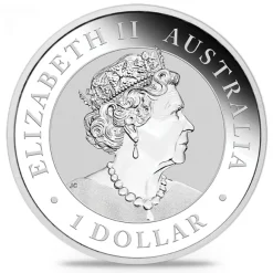 1 Oz Silber Gilded Känguru 2019 *