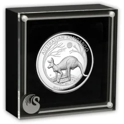 5 Oz Silber High Relief Känguru 20019 *