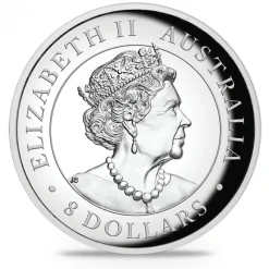 1 Oz Silber High Relief Känguru 2010*