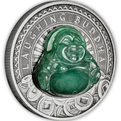 1 Oz Silber Laughing Buddha 2019*