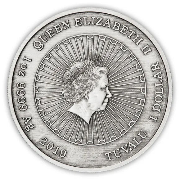 1 Oz Silber Laughing Buddha 2019*
