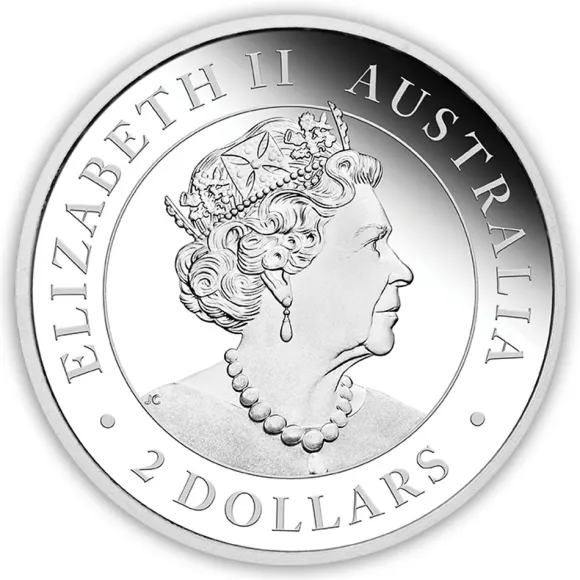 2019 2 oz Silber Piedfort Wedge Tailed Eagle 2019*