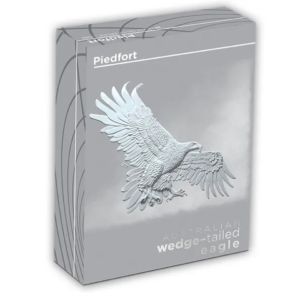 2019 2 oz Silber Piedfort Wedge Tailed Eagle 2019*