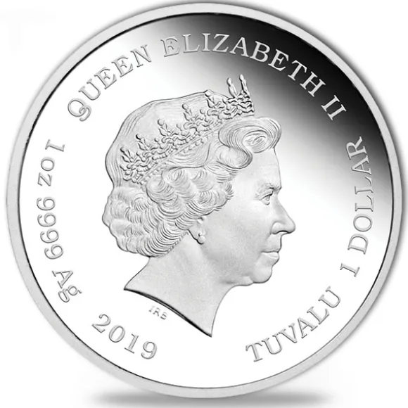 1 oz Silber Proof Homer Simpson 2019 *