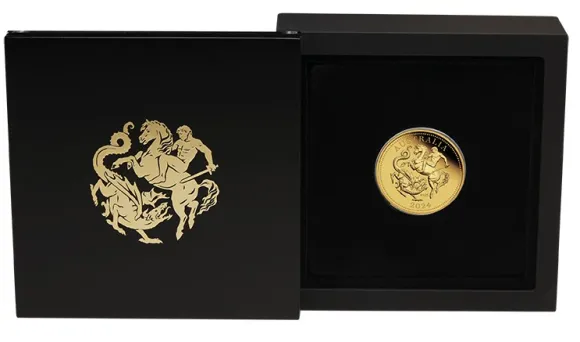 Perth Mint - Double Sovereign - Proof - 2024 +Box +COA