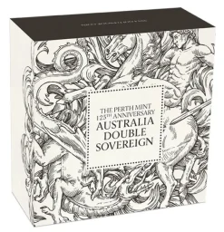 Perth Mint - Double Sovereign - Proof - 2024 +Box +COA