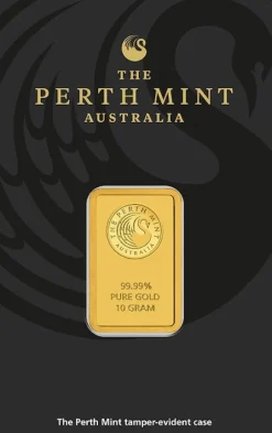 Perth Mint 10 Gramm Goldbarren - Känguru -