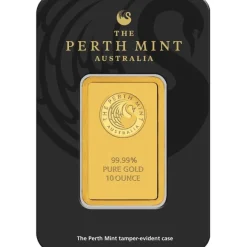 Perth Mint 10 Oz Goldbarren Kängurui