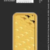 Perth Mint 1 Unze Goldbarren - Känguru -