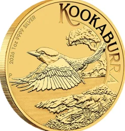 Perth Stamp and Coini Show Special Gilded Kookaburra 2026*