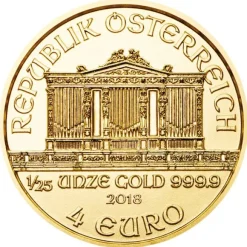 Philharmoniker 1/25 Gold verschiedene Jahrgänge