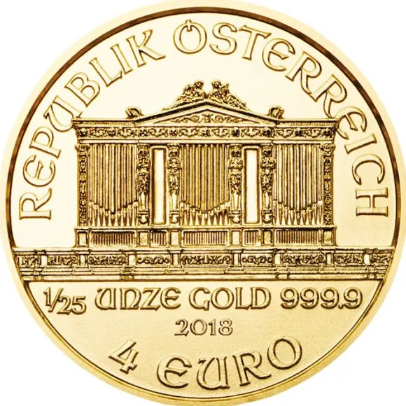 Philharmoniker 1/25 Gold verschiedene Jahrgänge